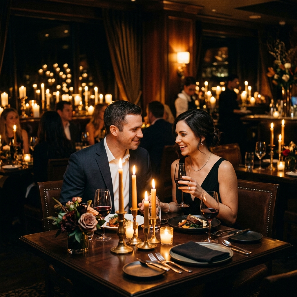 Candlelight evening at The Bbro